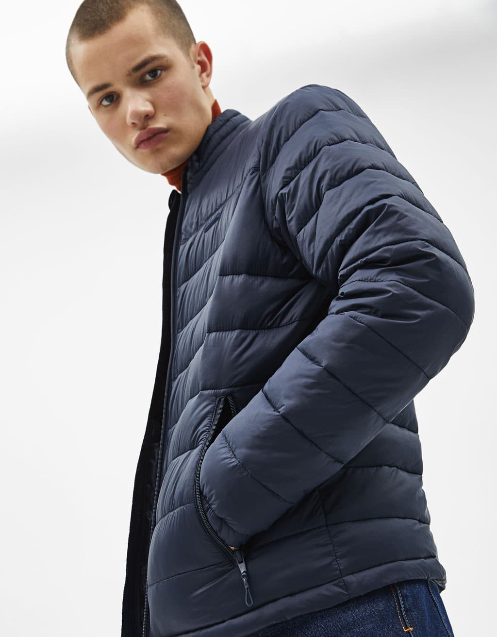 Lightweight puffer jacket